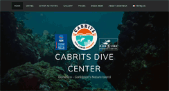 Desktop Screenshot of cabritsdive.com